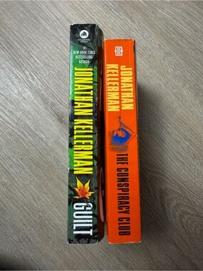 Jonathan Kellerman Hardcover Book Set - The Conspiracy Club & Guilt
